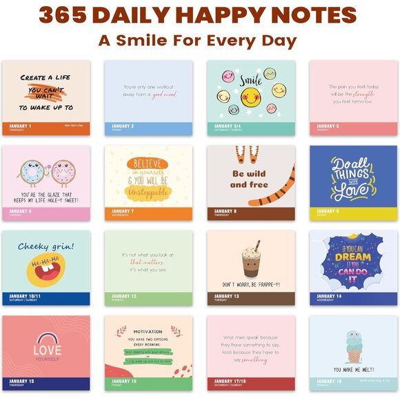 Daily Calendar 2026, 2026 Desk Calendar, 6'' x 5'', JAN. 2026 - DEC. 2026, Daily - Picture 6 of 8